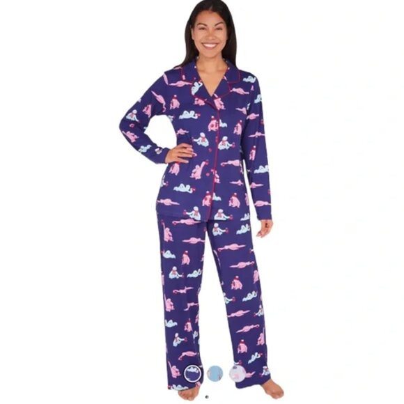 NEW Munki Munki sloth pajama set size small - Picture 10 of 10